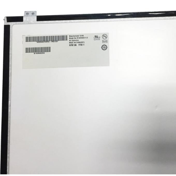 Écran d'ordinateur portable de LVDS panneau B140RW02 V d'affichage à cristaux liquides de 14 pouces 0 affichages 1600x900