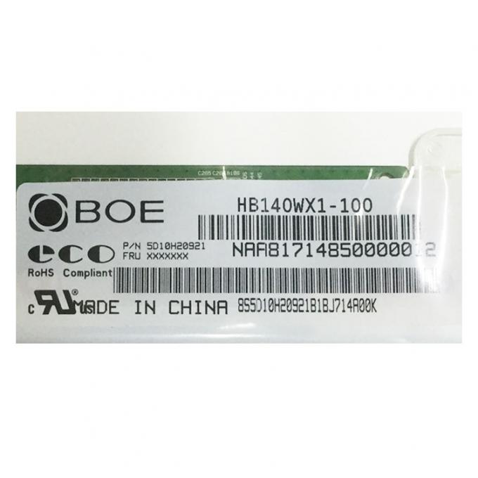 Borne de LVDS 40 14 large écran de rechange HB140WX1 100 WXGA d'écran d'ordinateur portable de pouce