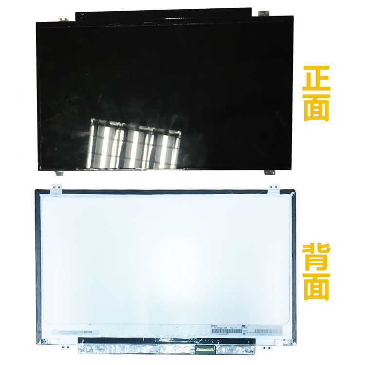 1366x768 14 Inch LCD Screen / TFT Screen Replacement N140BGE E33 30 Pin EDP