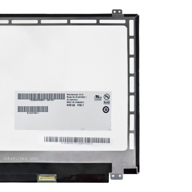 Le plein HD panneau d'affichage à cristaux liquides de TFT 15,6 pouces amincissent l'écran B156XTN03.1 LTN156AT39 de 30 bornes LED